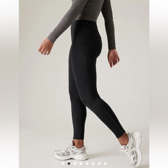 Athleta Delancey Moto Tight Leggings XXS - Picture 1 of 11